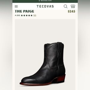 LIKE NEW Tecovas “The Penny”, size 6B